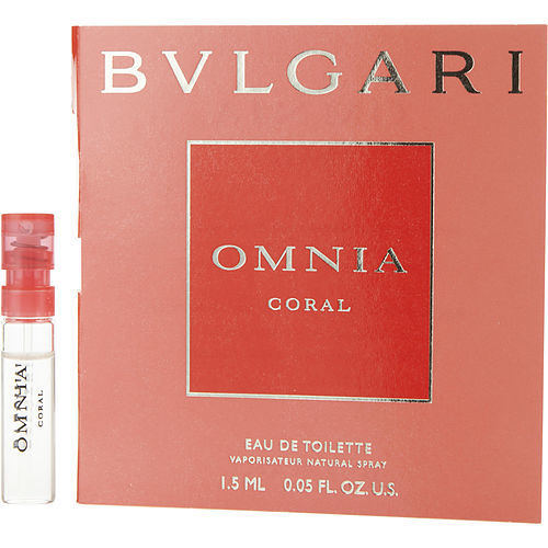 BVLGARI OMNIA CORAL by Bvlgari EDT SPRAY VIAL ON CARD