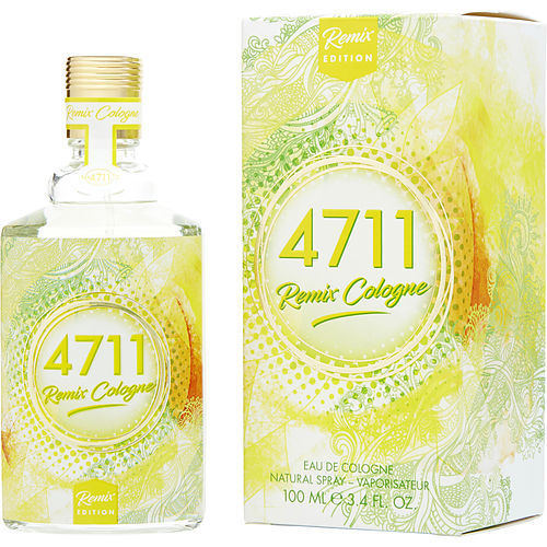 4711 REMIX COLOGNE by 4711 EAU DE COLOGNE SPRAY 3.4 OZ (2020 LEMON LIMITED EDITION)