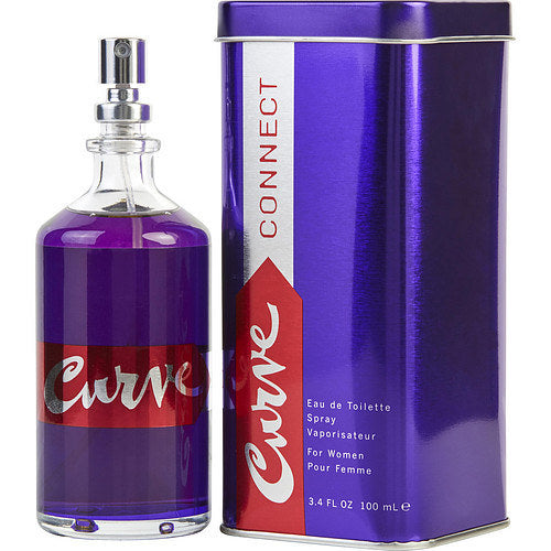 CURVE CONNECT by Liz Claiborne EDT SPRAY 3.4 OZ