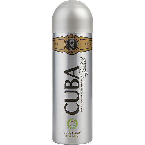 CUBA GOLD by Cuba BODY SPRAY 6.6 OZ