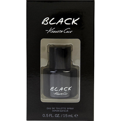 KENNETH COLE BLACK by Kenneth Cole EDT SPRAY .5 OZ