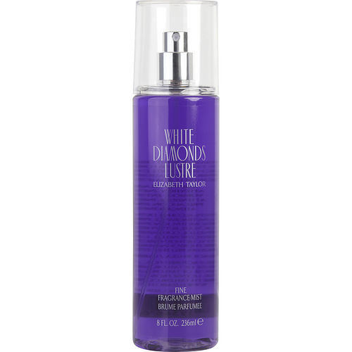 WHITE DIAMONDS LUSTRE by Elizabeth taylor BODY MIST 8 OZ