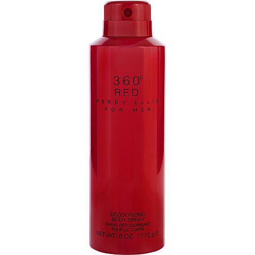 PERRY ELLIS 360 RED by Perry Ellis BODY SPRAY 6 OZ