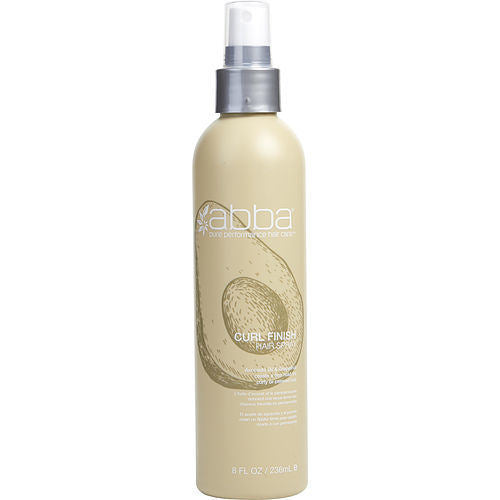 ABBA by ABBA Pure & Natural Hair Care CURL FINISH SPRAY 8 OZ (NEW PACKAGING)