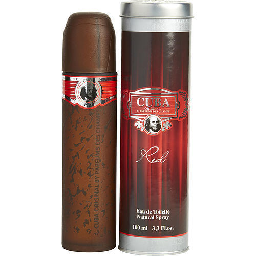 CUBA RED by Cuba EDT SPRAY 3.3 OZ