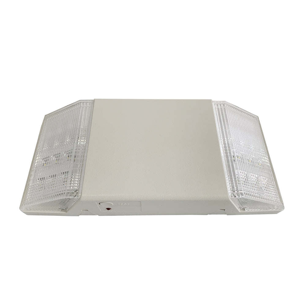H3 | LED Dual Head-LED Emergency Light | 3.6W | 200 Lumens | 6000K | White | 120-277V | 3.6V Ni-MH Battery | Double Side | UL Listed | Pack of 2