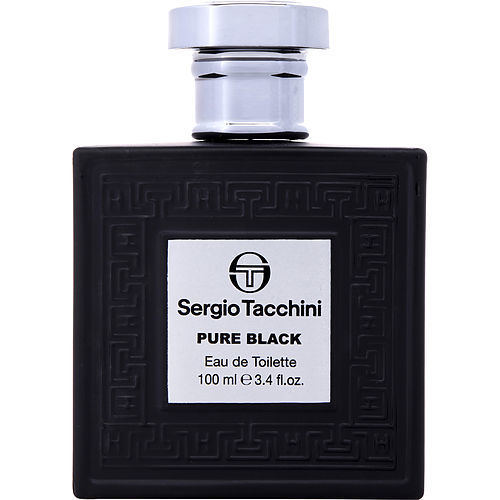 SERGIO TACCHINI PURE BLACK by Sergio Tacchini EDT SPRAY 3.4 OZ (UNBOXED)