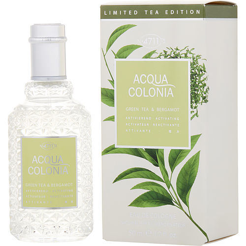 4711 ACQUA COLONIA GREEN TEA & BERGAMOT by 4711 EAU DE COLOGNE SPRAY 1.7 OZ