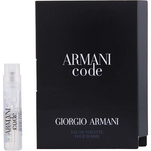 ARMANI CODE by Giorgio Armani EDT SPRAY VIAL ON CARD