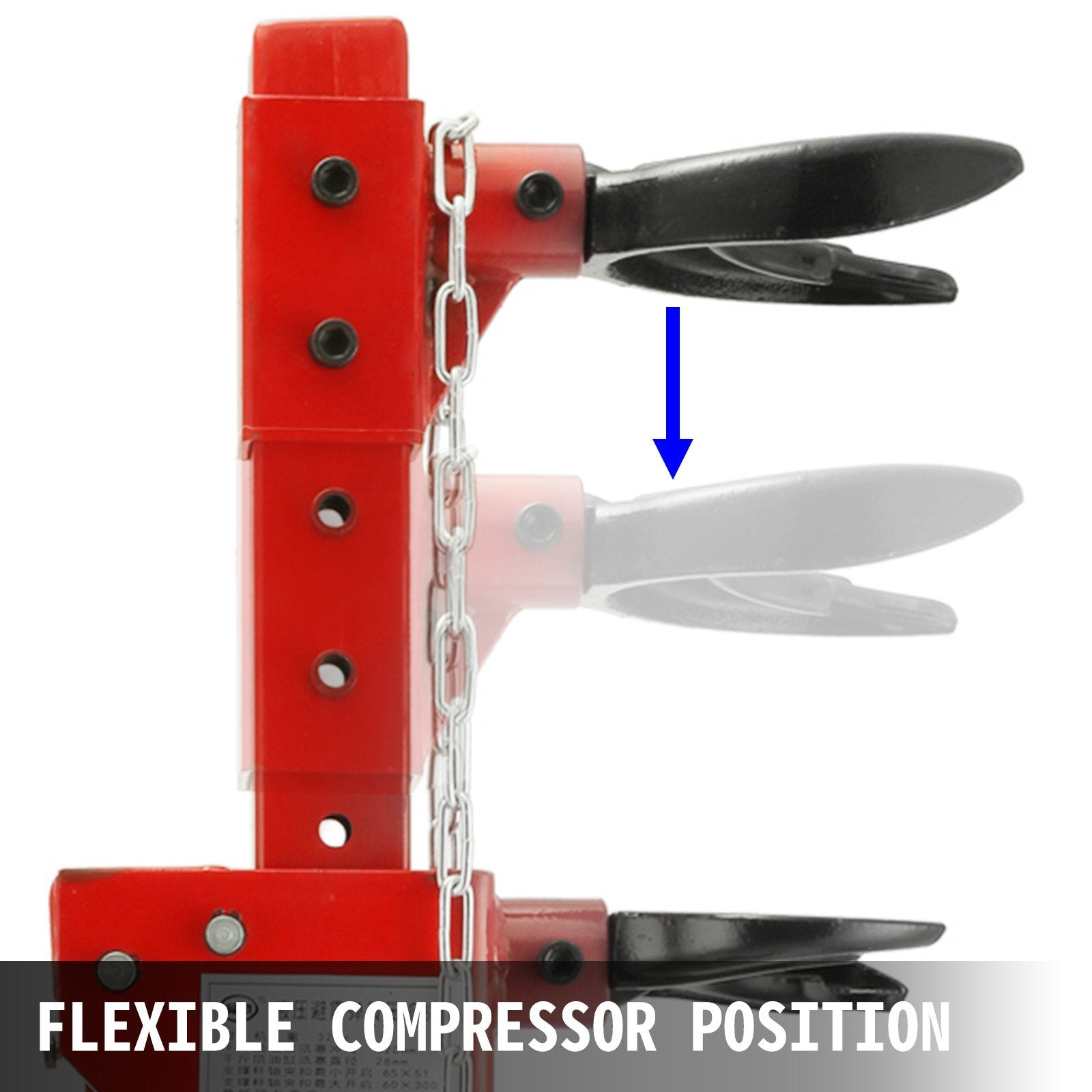 VEVOR 3 Ton Capacity Auto Strut Coil Spring Compressor Tool 6600LB Strut Compressor with 4 Snap Joints Air Hydraulic Tool for Car Repairing and Strut 