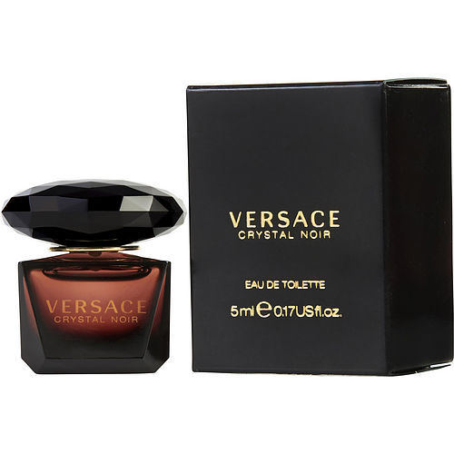 VERSACE CRYSTAL NOIR by Gianni Versace EDT .17 OZ MINI