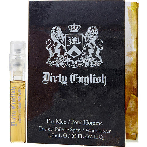 DIRTY ENGLISH by Juicy Couture EDT SPRAY VIAL ON CARD