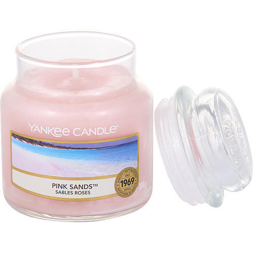 YANKEE CANDLE by Yankee Candle PINK SANDS SCENTED SMALL JAR 3.6 OZ