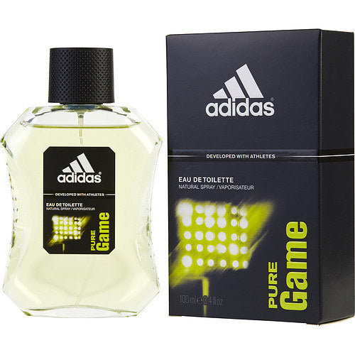 ADIDAS PURE GAME by Adidas EDT SPRAY 3.4 OZ (DEVELOPED WITH ATHLETES)