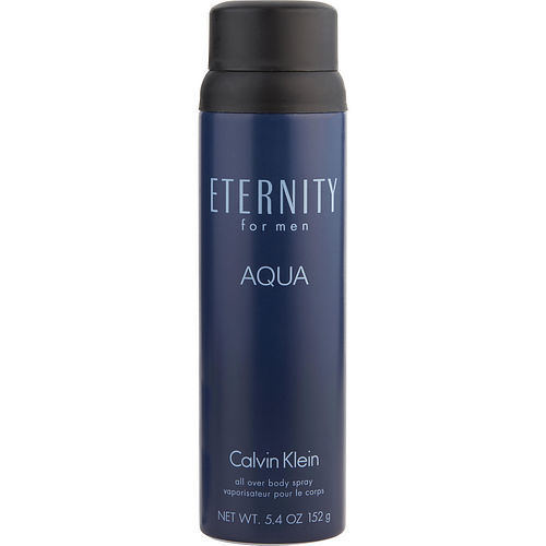 ETERNITY AQUA by Calvin Klein BODY SPRAY 5.4 OZ