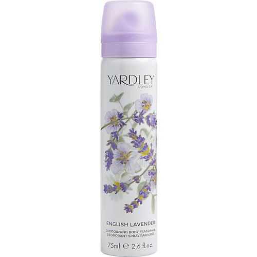 YARDLEY by Yardley ENGLISH LAVENDER BODY SPRAY 2.6 OZ (NEW PACKAGING)