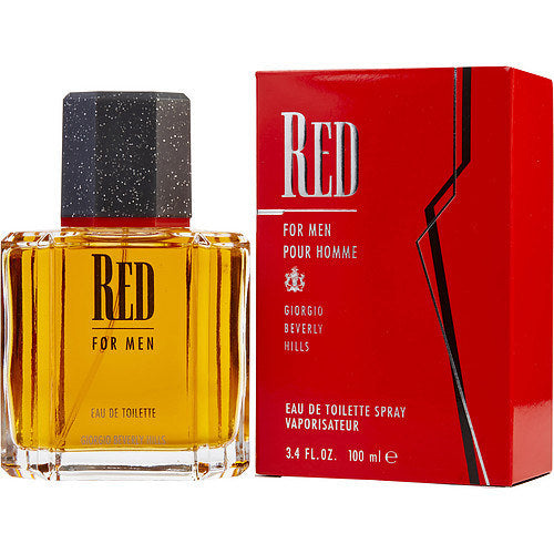 RED by Giorgio Beverly Hills EDT SPRAY 3.4 OZ