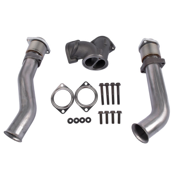 Bellowed Up Pipe Upgrade Kit for 1999-2003 Ford Super Duty 7.3L Powerstroke Diesel 679-005