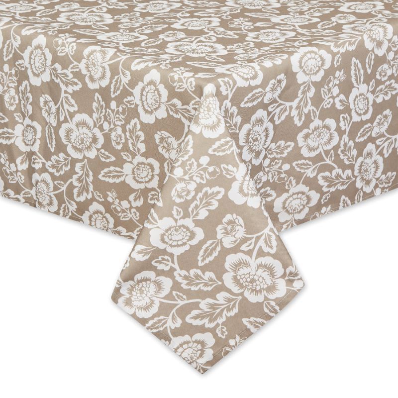 Indoor & Outdoor Table Decor Print Tablecloth 60x84 inch