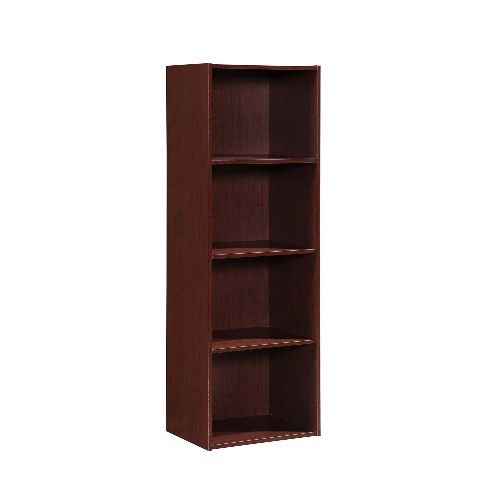 4-Shelf Wood Bookcase