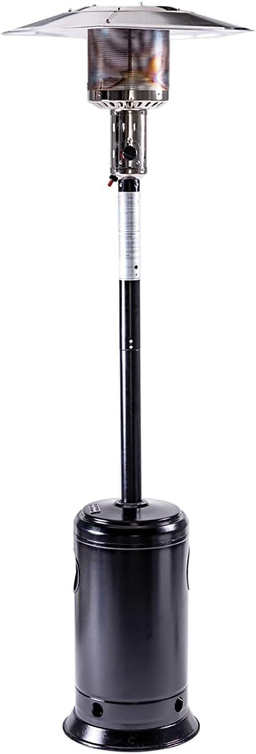 Delta X3 Outdoor Heater, Propane Heater, Outdoor Propane Patio Heater with Wheels, 47,000 BTU Outdoor Patio Heater for Home and Commercial, 30 x 30 x 88 inches (LxWxH)