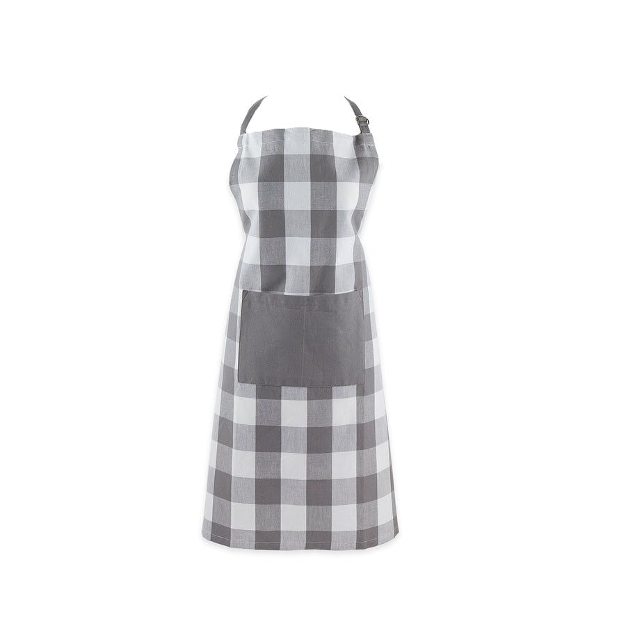 Household Using Tri Color Check Chef Apron