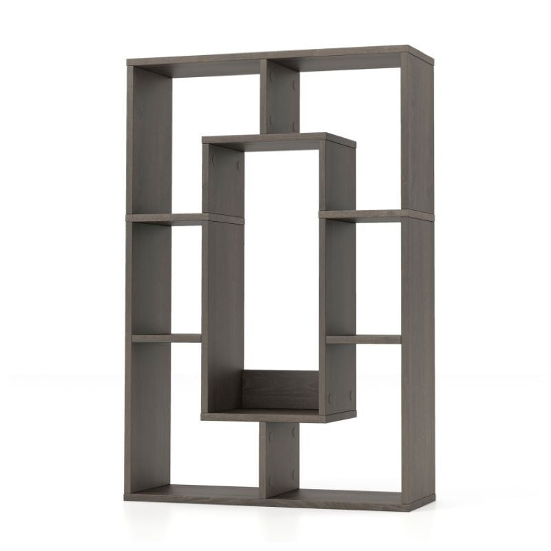 Geometric Bookshelf Modern Decorative Open Bookcase