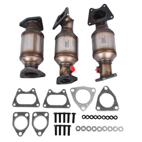Catalytic Converters Set for Honda Pilot 3.5L 2005 2006 2007 2008 45106 45107 45108
