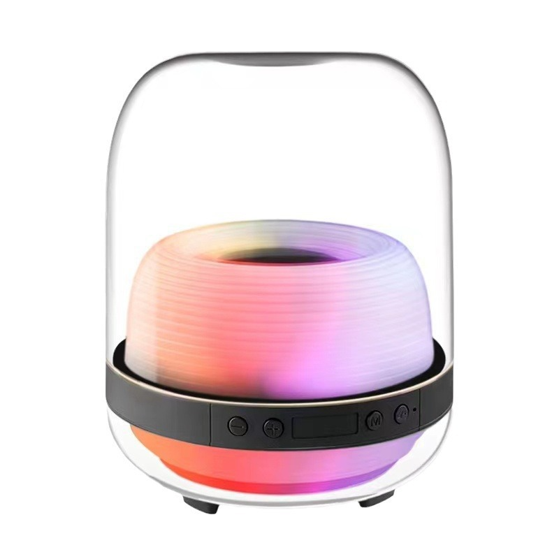 Bluetooth Speaker, Small Mini Wireless Portable Speakers with Colorful Light, HiFi Sound, Long Playtime,Gift for Women Girls Kids Daughter Sister