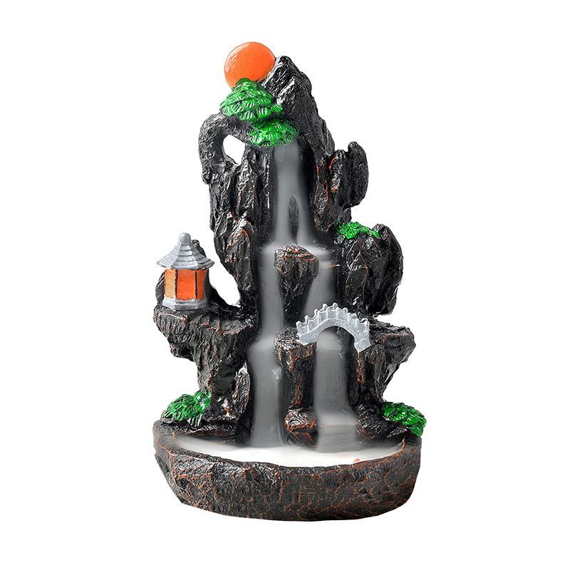 Flowing Water Creative Ornament Backflow Incense Burner