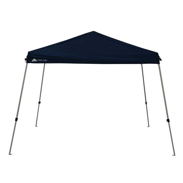 10' x 10' Instant Slant Leg Canopy, Dusty Blue, outdoor canopy