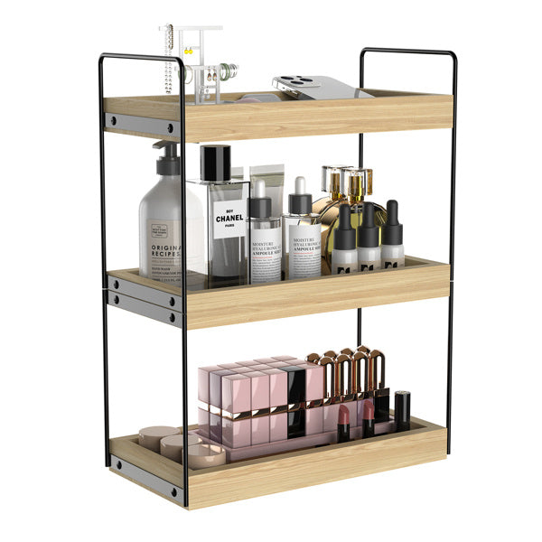 3 Tier Bathroom Counter Organizer, Countertop Bathroom Organizer and Storage Shelf, Bathroom Counter Tray and Vanity Organizer, Makeup and Cosmetic Organizer