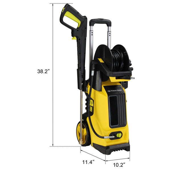 110V,3800PSI 102A 110V,3800PSI,1800W high pressure cleaner yellow