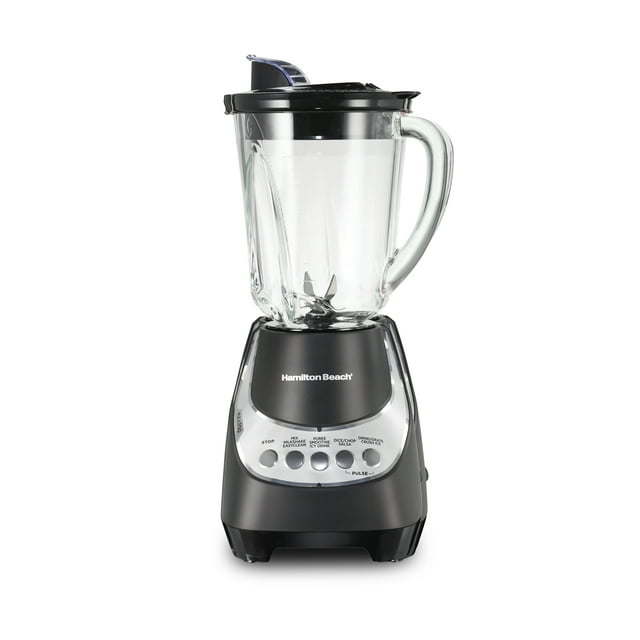 Wave Action Quiet Blender, 48 oz. Glass Jar, 12 Blending Functions,