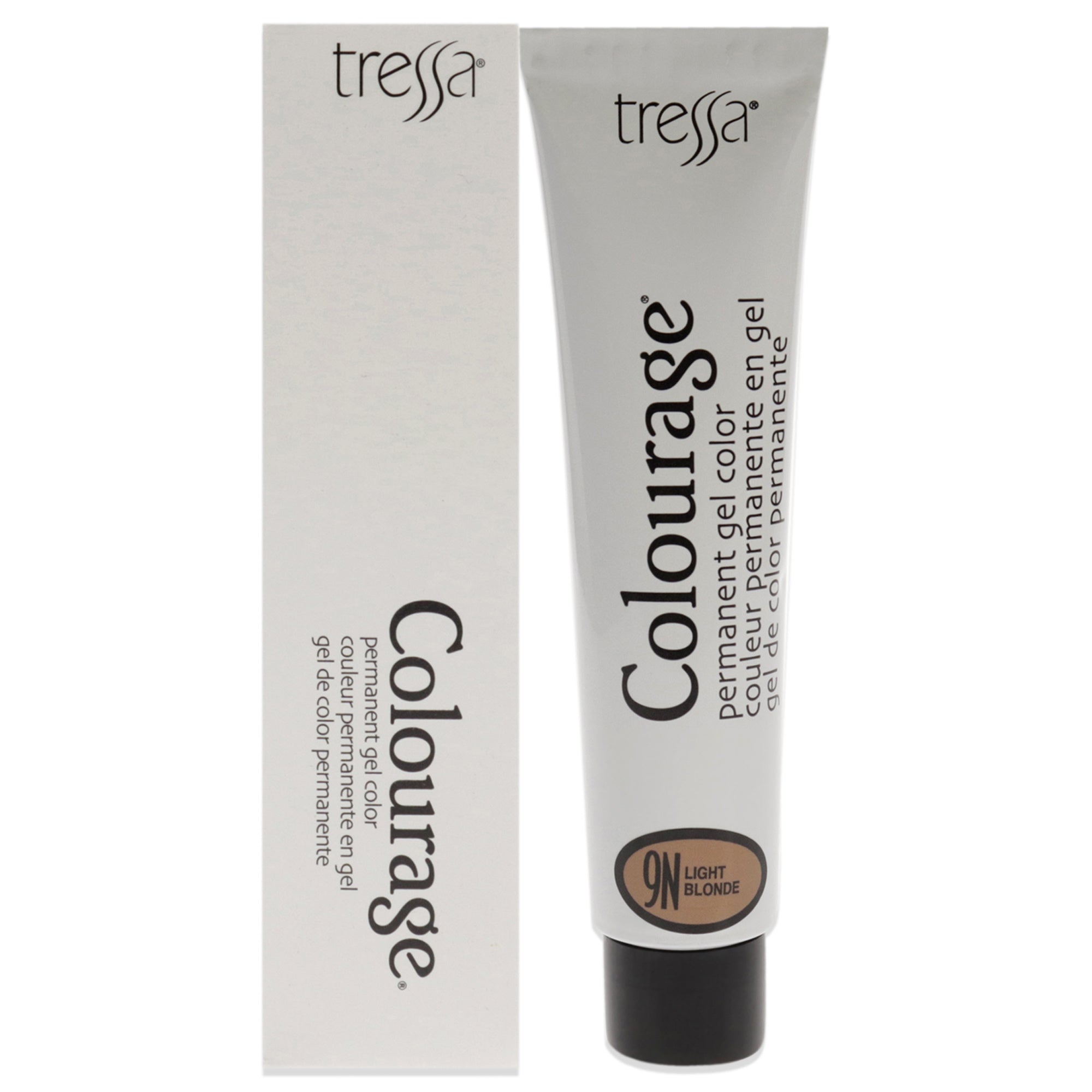 Colourage Permanent Gel Color - 9N Light Blonde by Tressa for Unisex - 2 oz Hair Color