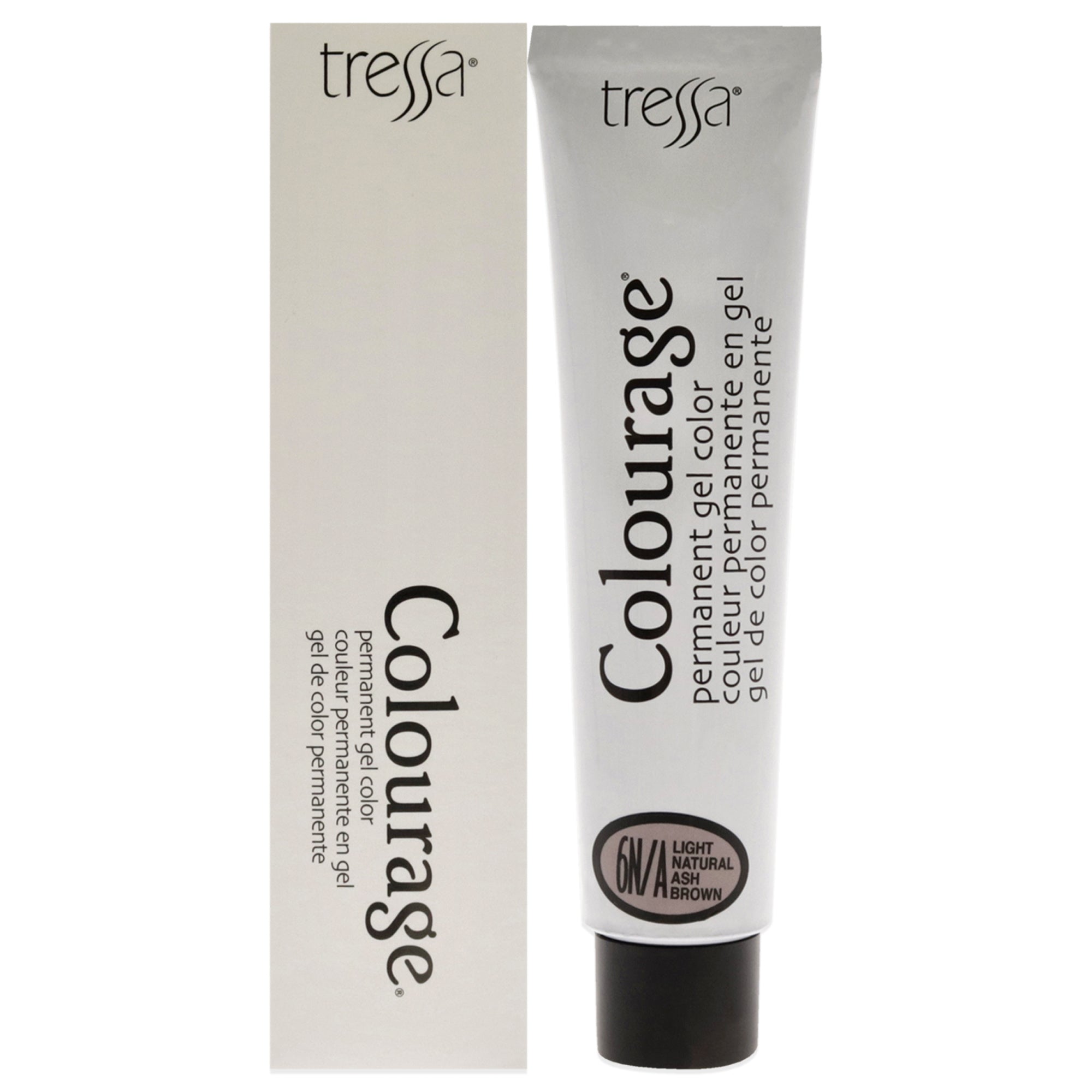 Colourage Permanent Gel Color - 6NA Natural Ash by Tressa for Unisex - 2 oz Hair Color