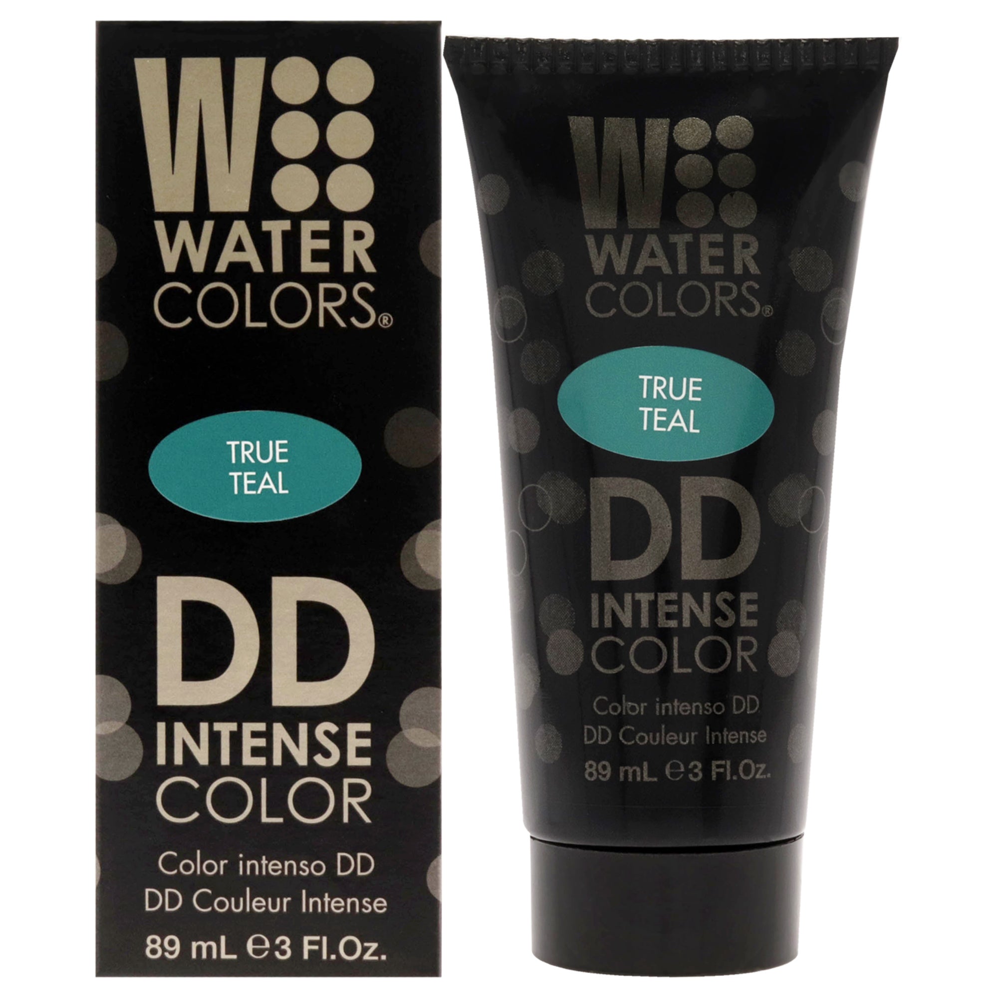 Watercolors DD Intense Color - True Teal by Tressa for Unisex - 3 oz Hair Color