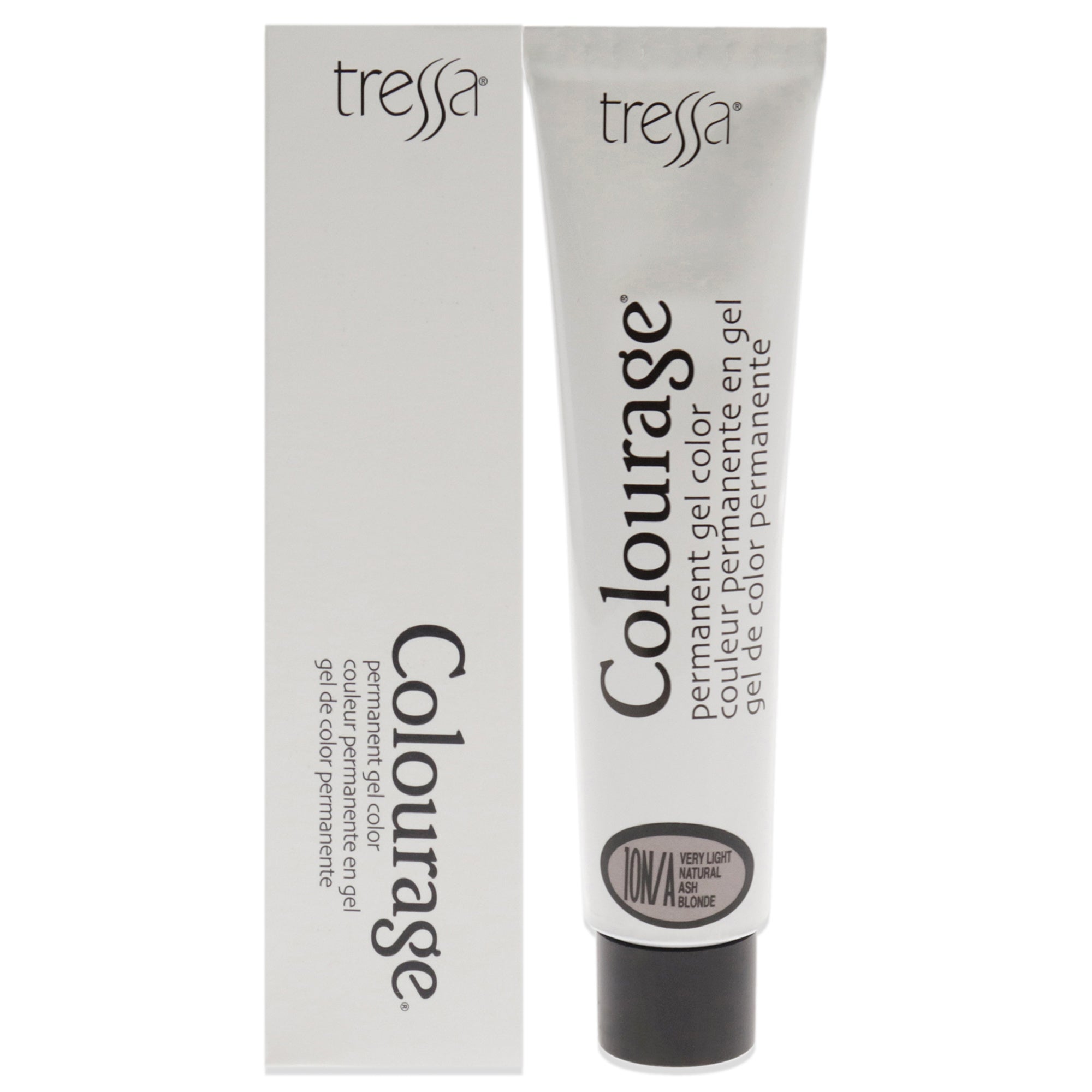 Colourage Permanent Gel Color - 10NA Very Light Natural Ash Blonde by Tressa for Unisex - 2 oz Hair Color