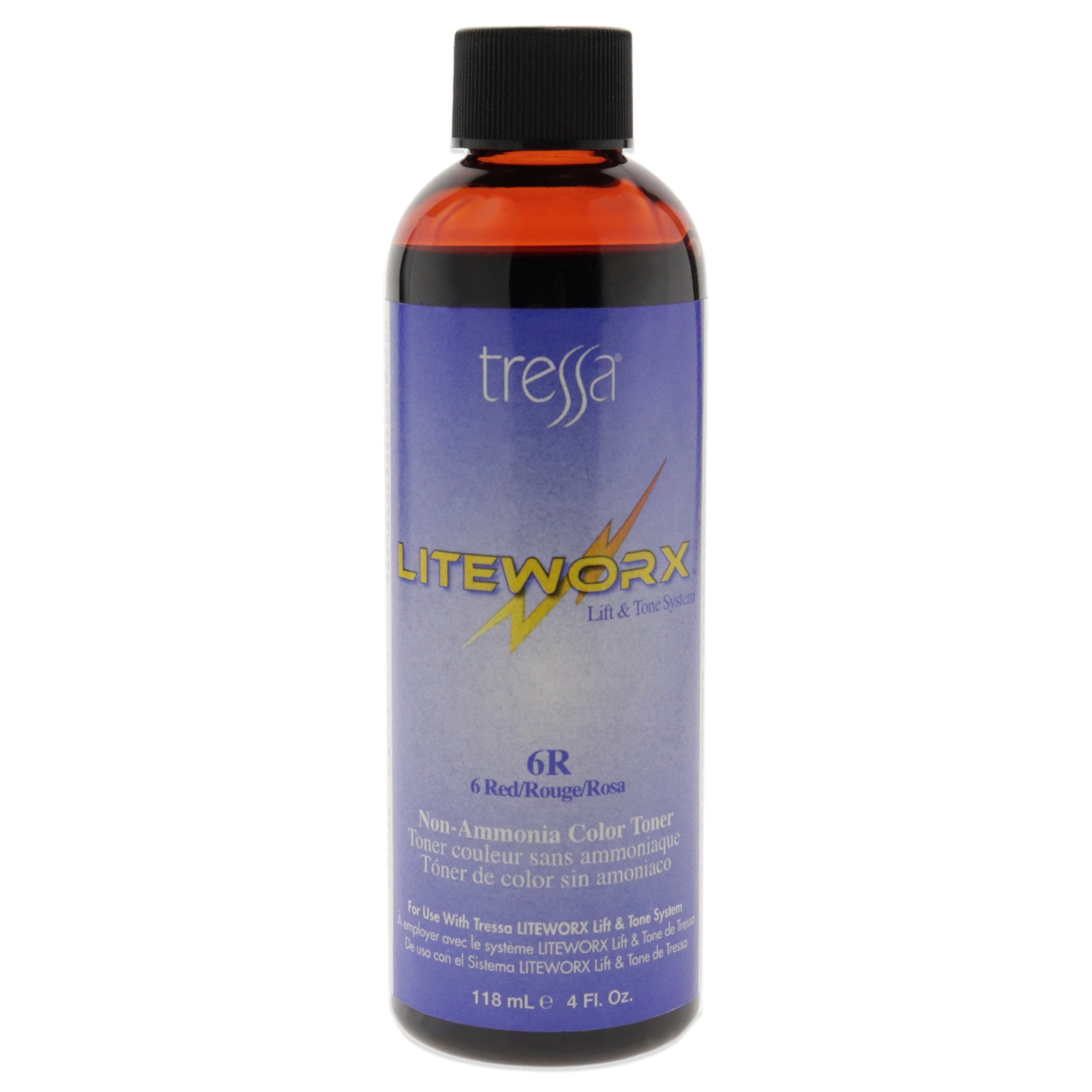 Liteworx Toner - 6R Red by Tressa for Unisex - 4 oz Toner