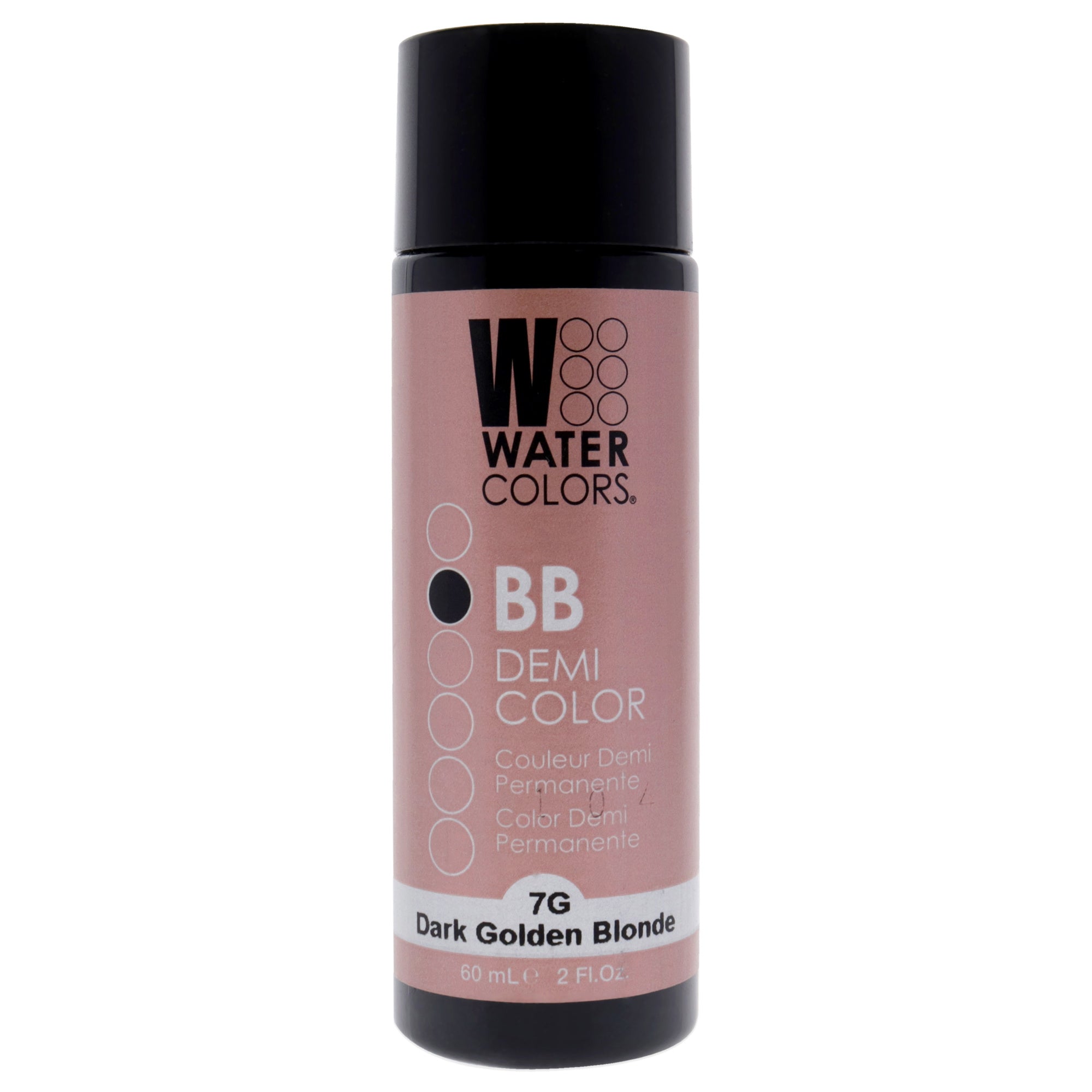 Watercolors BB Demi-Permanent Hair Color - 7G Dark Golden Blonde by Tressa for Unisex - 2 oz Hair Color