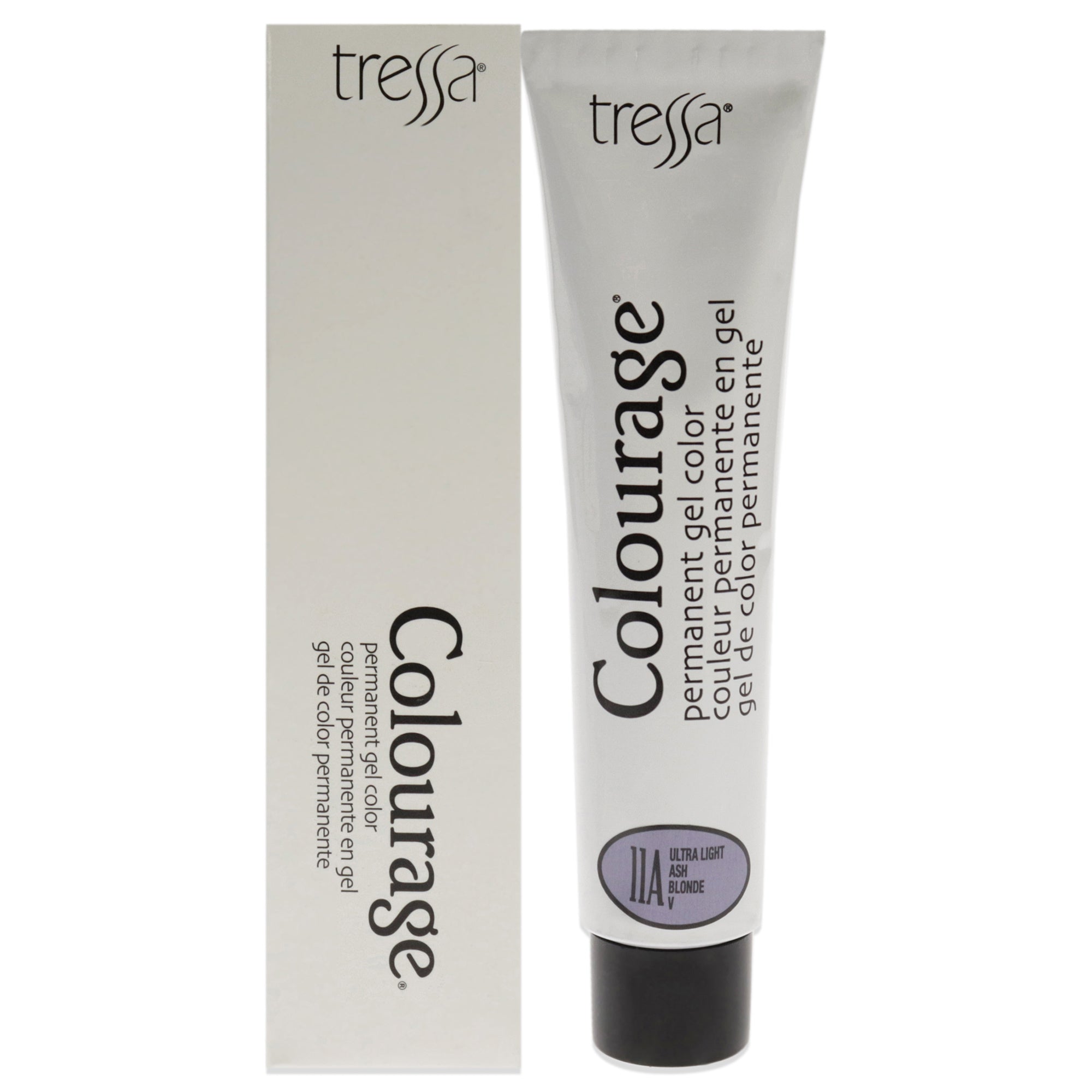 Colourage Permanent Gel Color - 11A Ultra Light Ash Blonde by Tressa for Unisex - 2 oz Hair Color