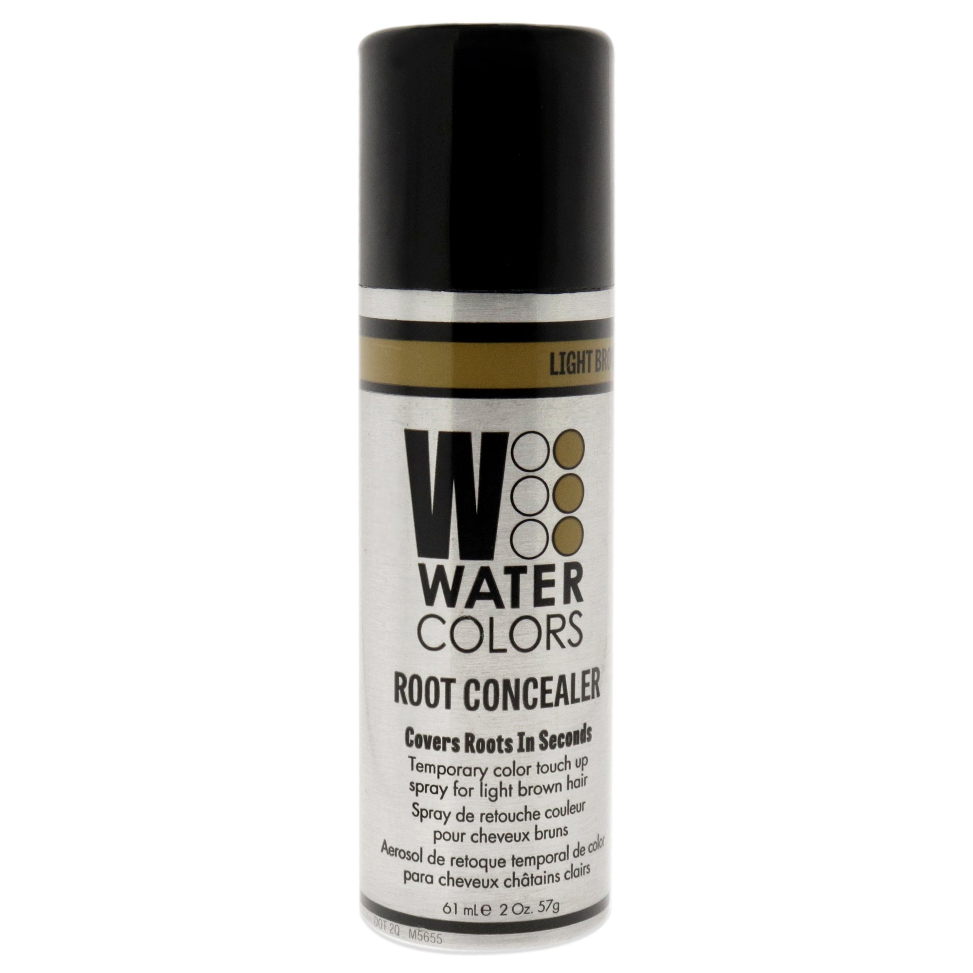 Watercolors Root Concealer - Light Brown by Tressa for Unisex - 2 oz Hair Color Spray