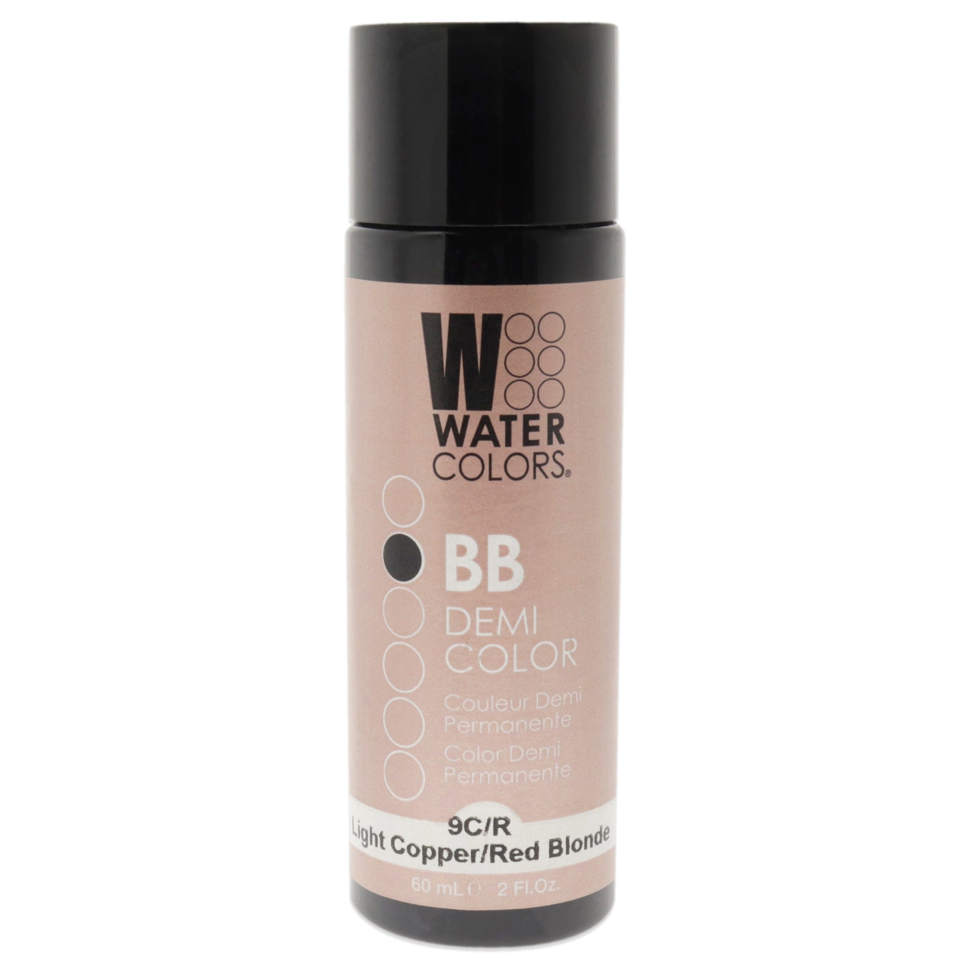 Watercolors BB Demi-Permanent Hair Color - 9CR Light Copper Red Blonde by Tressa for Unisex - 2 oz Hair Color