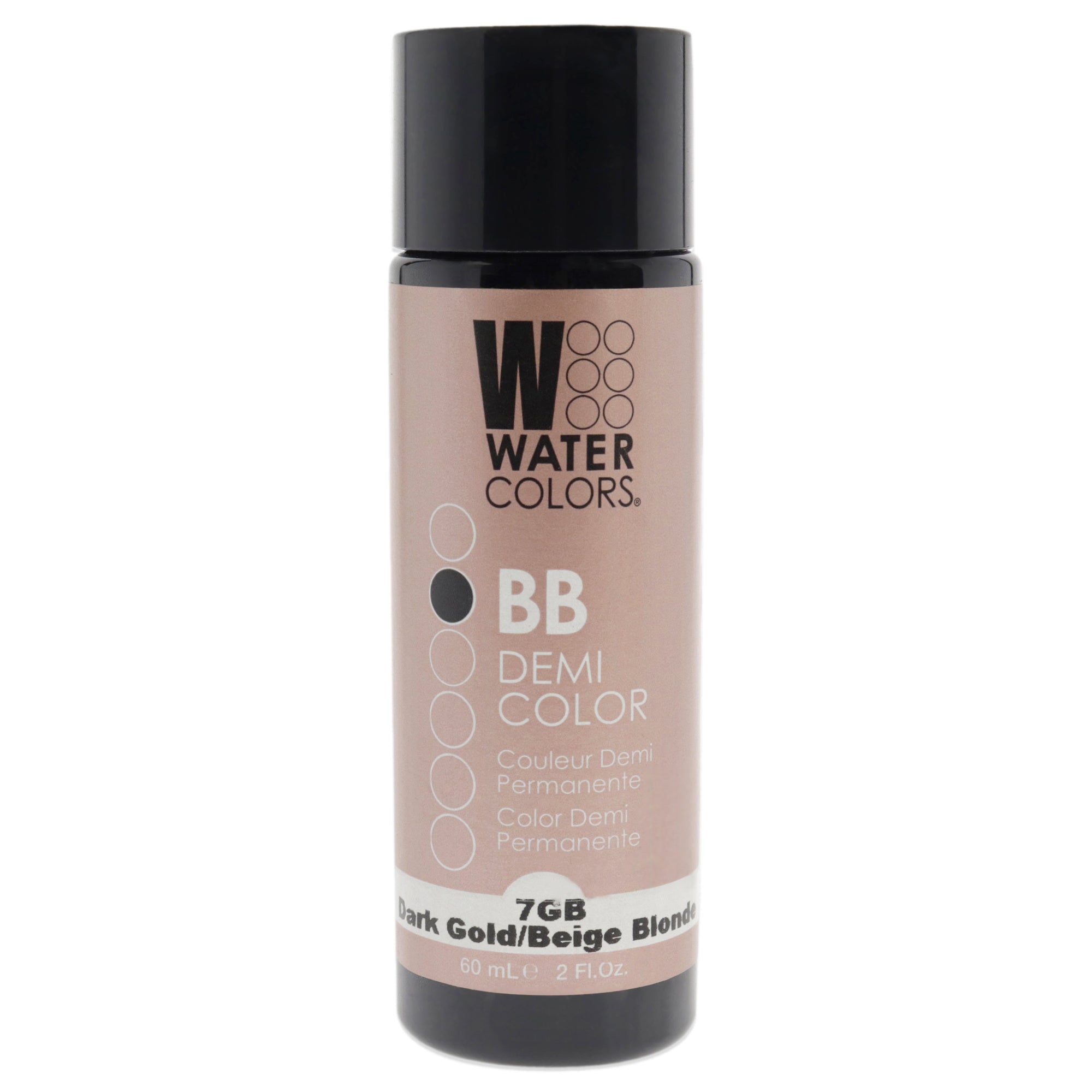 Watercolors BB Demi-Permanent Hair Color - 7GB Dark Golden Beige Blonde by Tressa for Unisex - 2 oz Hair Color