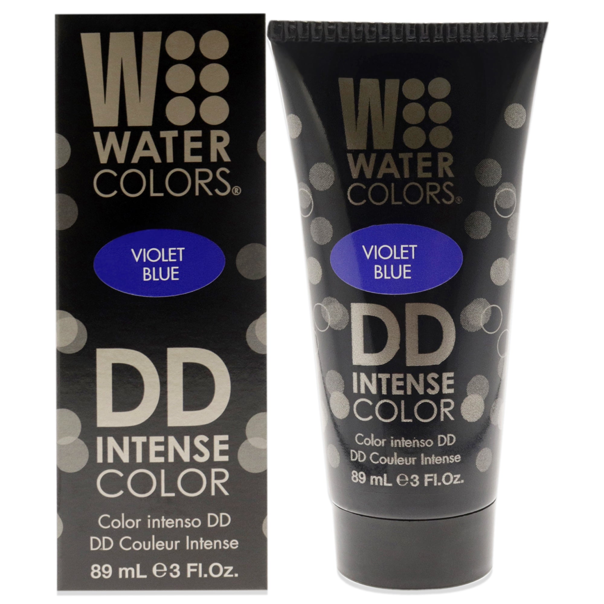 Watercolors DD Intense Color - Violet Blue by Tressa for Unisex - 3 oz Hair Color