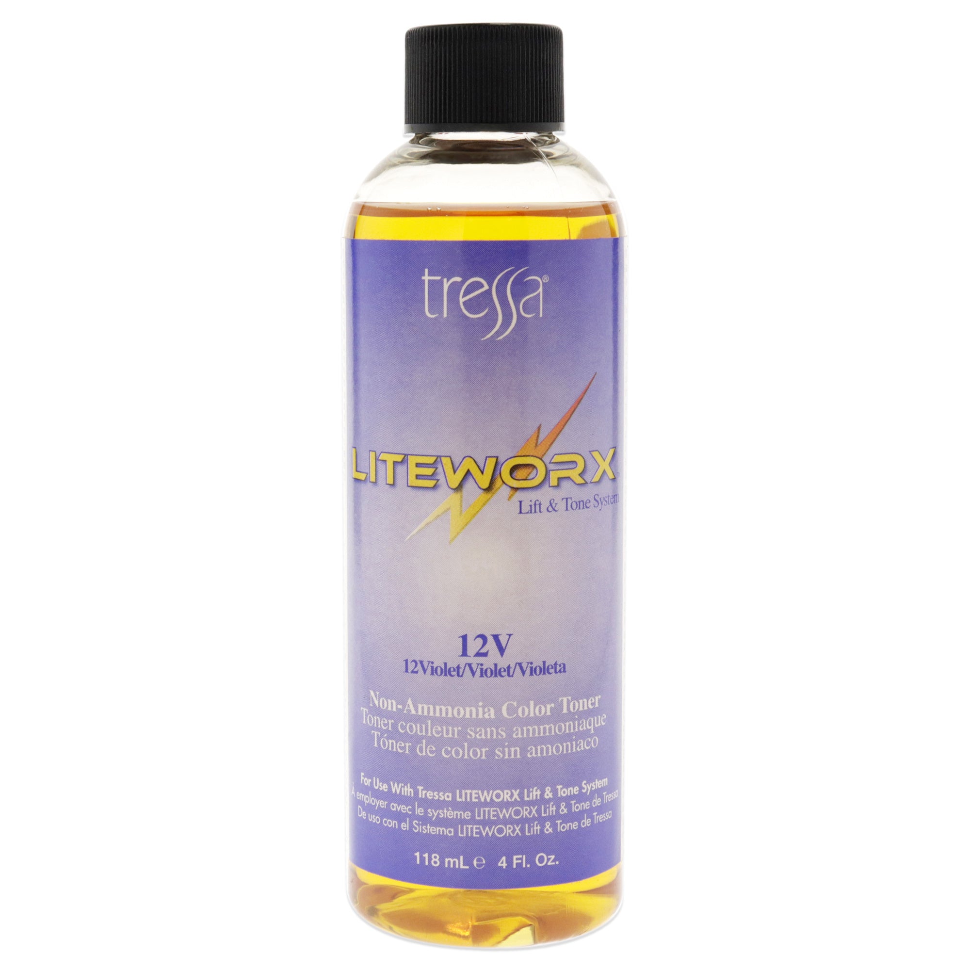 Liteworx Toner - 12V Violet by Tressa for Unisex - 4 oz Toner