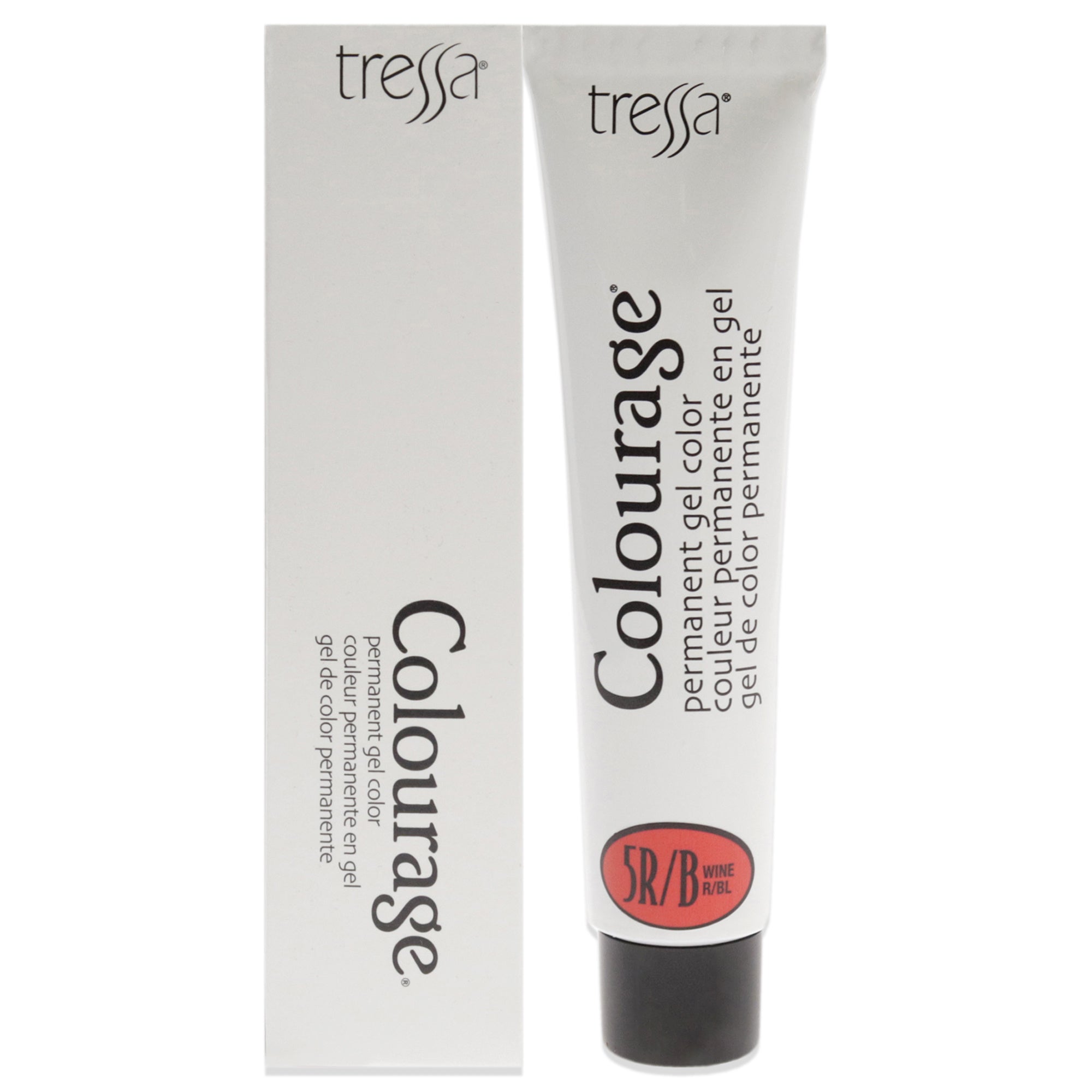 Colourage Permanent Gel Color - 5RB Wine by Tressa for Unisex - 2 oz Hair Color