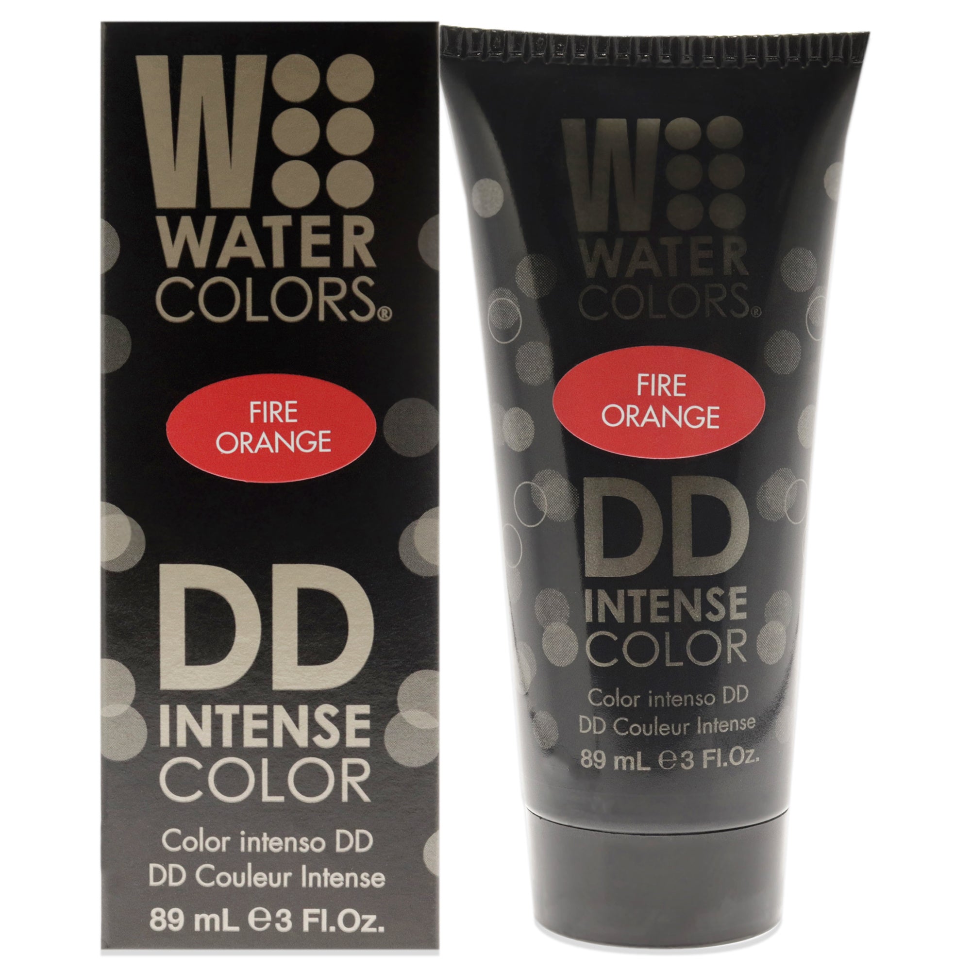 Watercolors DD Intense Color - Fire Orange by Tressa for Unisex - 3 oz Hair Color