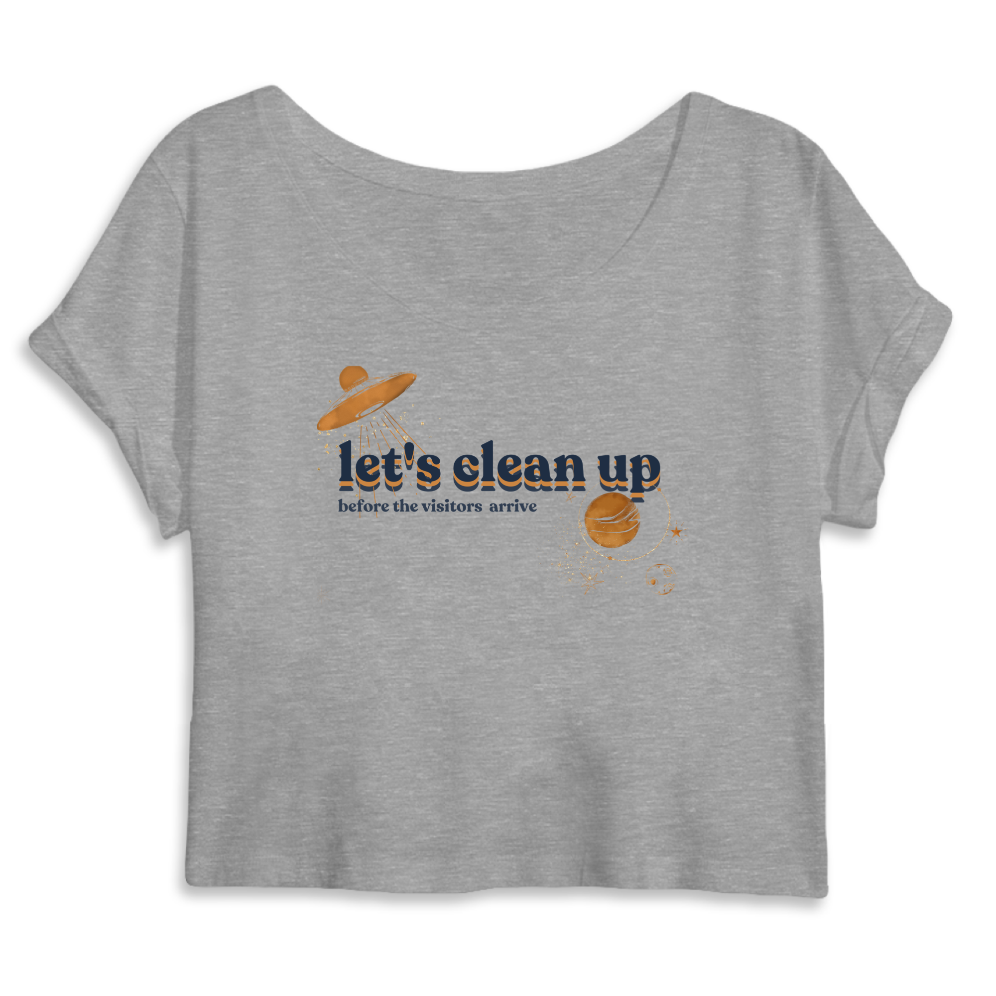 Let's Clean Up Crop-top