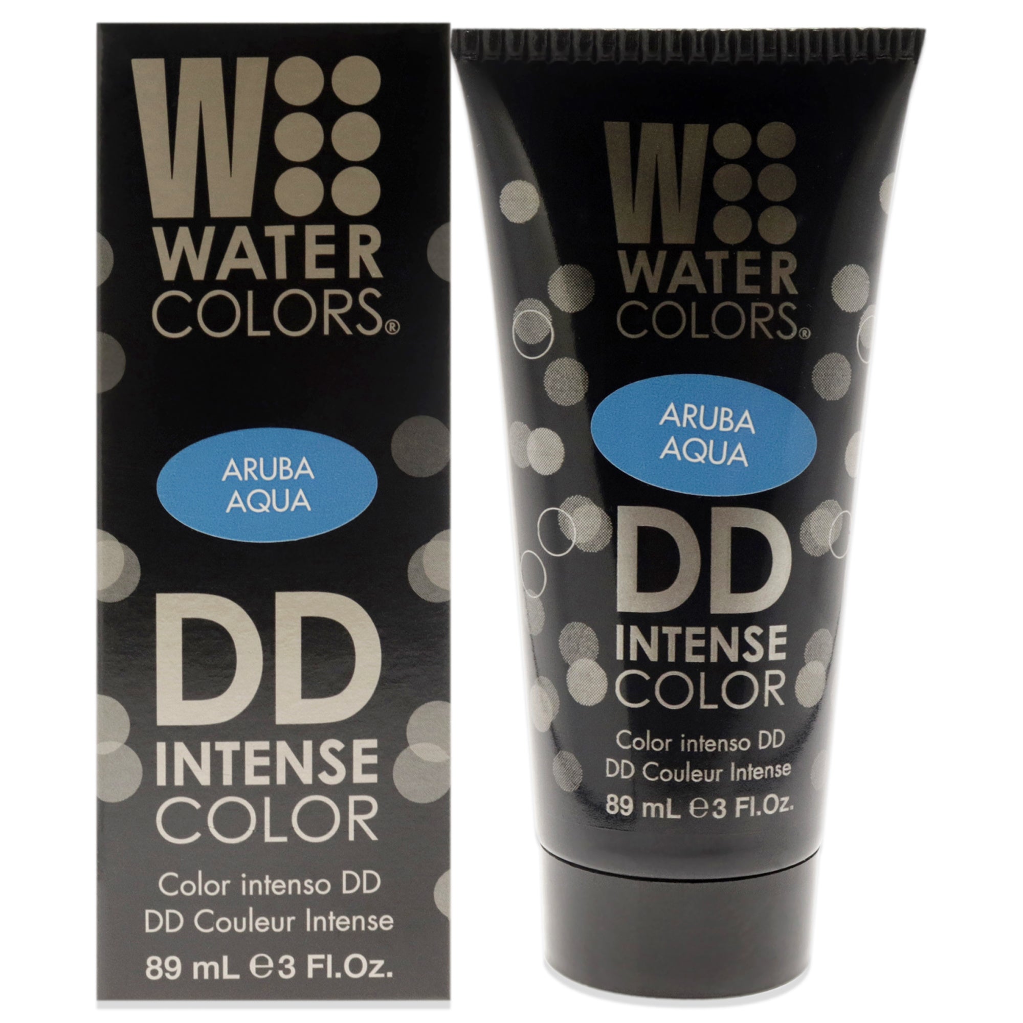 Watercolors DD Intense Color - Aruba Aqua by Tressa for Unisex - 3 oz Hair Color